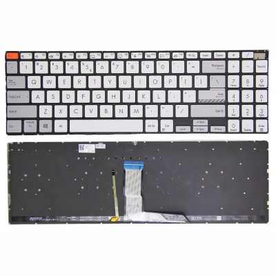 Asus M7600 X7600 N7600 M6500 K6500 white backlit US keyboard