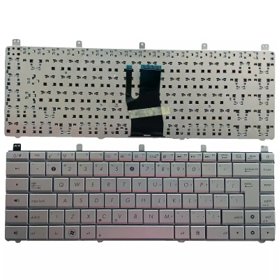 Asus N45 N45E N45S N45Vm N45-2 N45SF silver UI keyboard