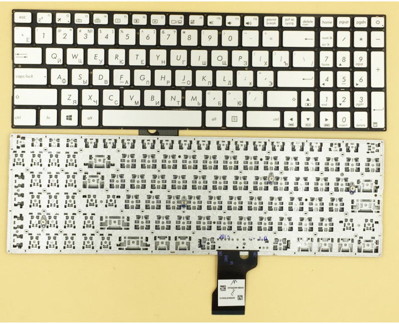 ASUS N501 N501JW N501VW UX501 UX52 Q501 N541 silver Russian RU keyboard