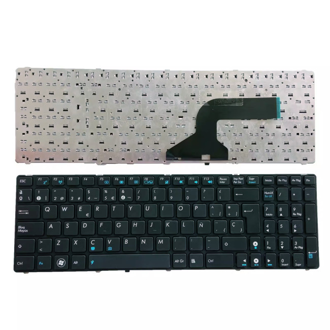 Asus N53 N73 G60 G72 G73 K52 X55 K72 X61 Spanish SP keyboard - main product image