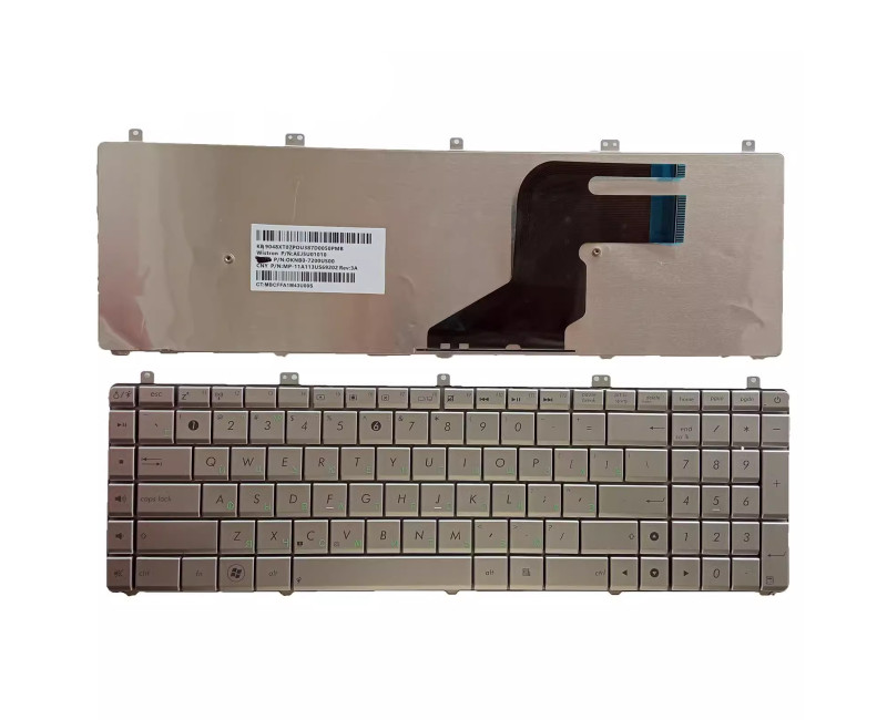 ASUS N55 N55S N75S N55SF N55SL N75SL N75SF N75 silver Russian RU keyboard