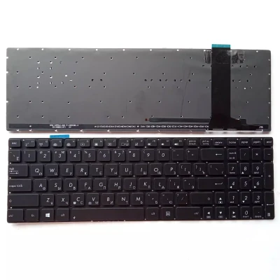 Asus N56 N550 N550JV N550J N550X n750j black backlit Russian RU keyboard