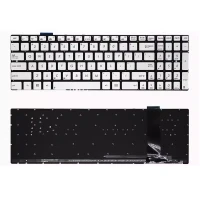 Asus N56, N55,0 N550JV, N550J, N550X, N750j, silver backlit US keyboard
