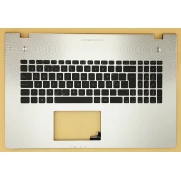 Asus N76 N76VM keyboard with palmrest backlit PO SK CZ SV SP BE BG layout