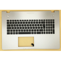 Asus N76 N76VM keyboard with palmrest backlit PO SK CZ SV SP BE BG layout - additional view 3