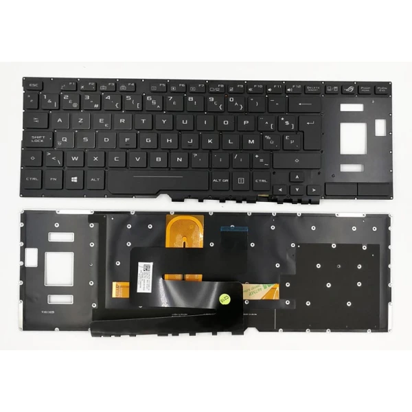 Asus ROG GX501 GX531 GM531 backlit Belgian BE keyboard original 0KNB0-6617BE00 - main product image