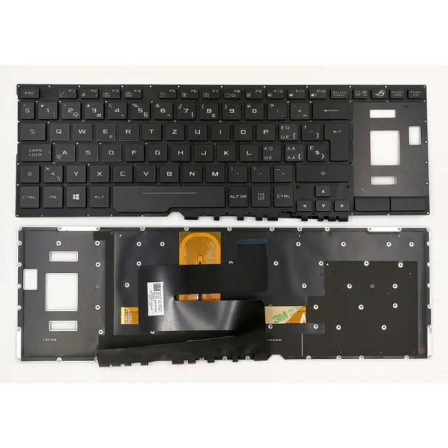 Asus ROG GX501 GX531 GM531 backlit Swiss SW keyboard 0KNB0-6617SF00 - main product image