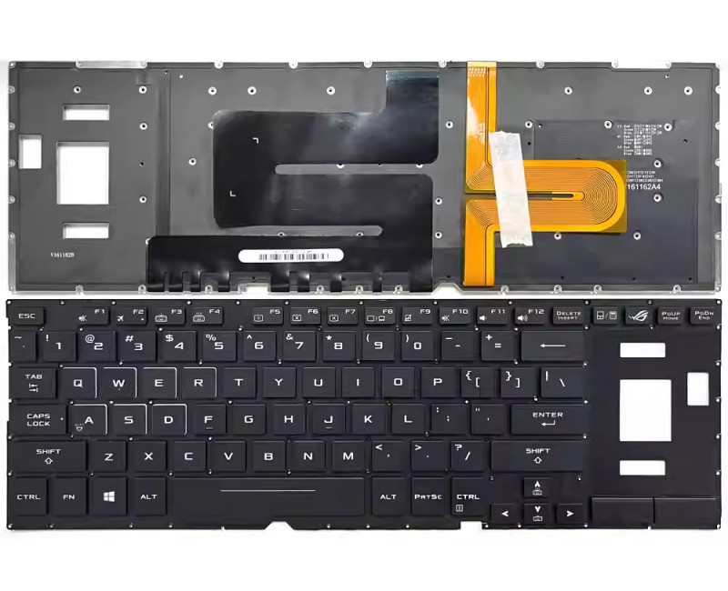 Asus ROG GX501, GX531, GM531, backlit US keyboard F5 - additional view 