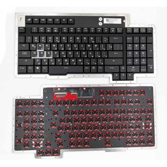 Asus ROG GX800, GX800V, GX800VH, Mechanical backlit Bulgarian BG keyboard 0KNB0-L611BG00 - main product image