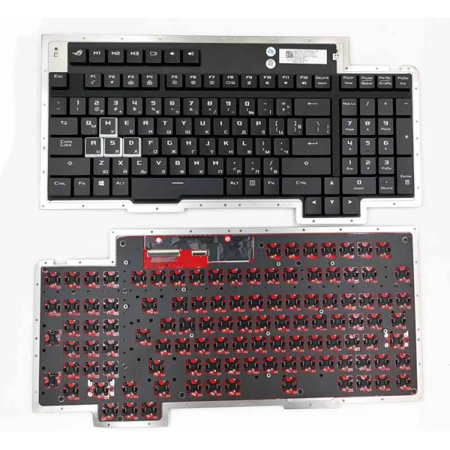 Asus ROG GX800, GX800V, GX800VH, Mechanical backlit Bulgarian BG keyboard 0KNB0-L611BG00 - main product image