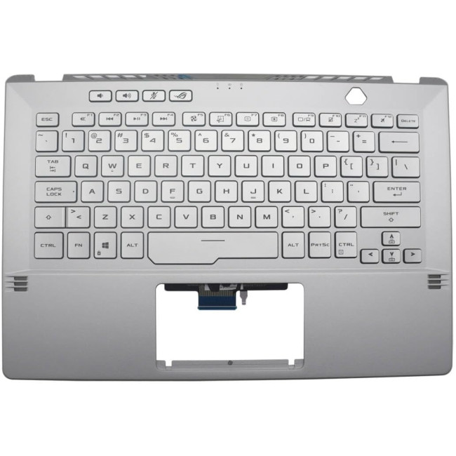 Asus ROG Zephyrus GA401, GA401I, GA401U, backlit US keyboard palmrest - main product image