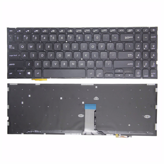 Asus S15 S5300U S5300UN X530 K530 S5300F black backlit US keyboard - main product image