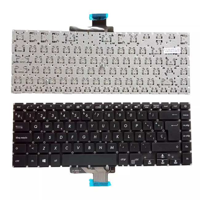 Asus VivoBook S510 X510 X510UQ A510U K510U Spanish SP keyboard - main product image