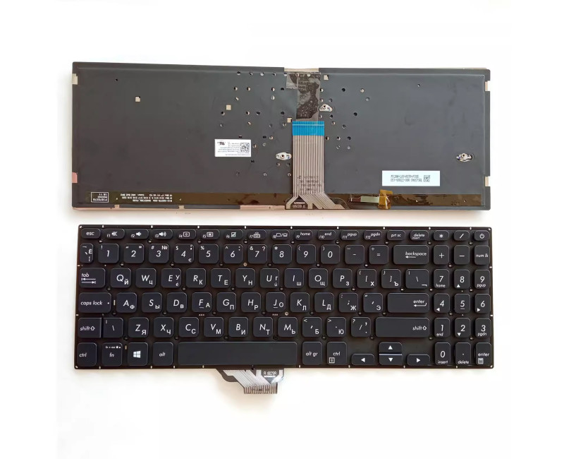 ASUS S530 S530UN S530FA S5300 S5300FN black backlit Russian RU keyboard