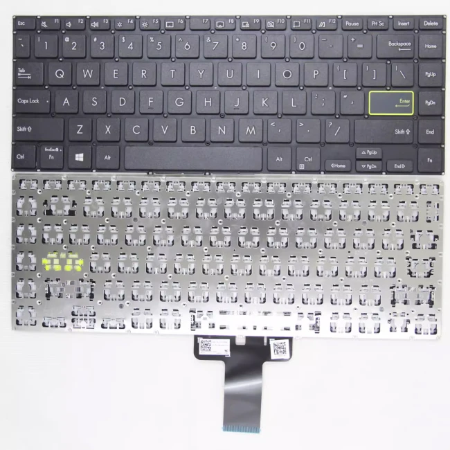 Asus TP420 TM420 TP470 S4600 V4050F E410M delete black US keyboard - main product image