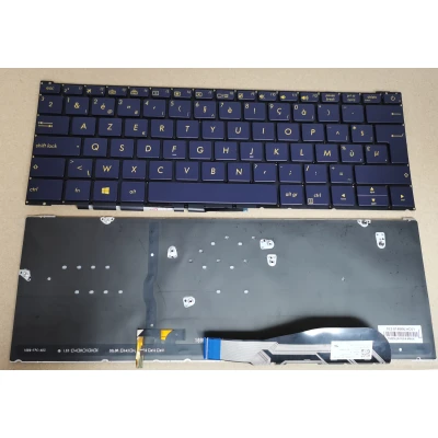 Asus UX390 UX390UA blue backlit Belgian BE keyboard ASM16B96B0J528