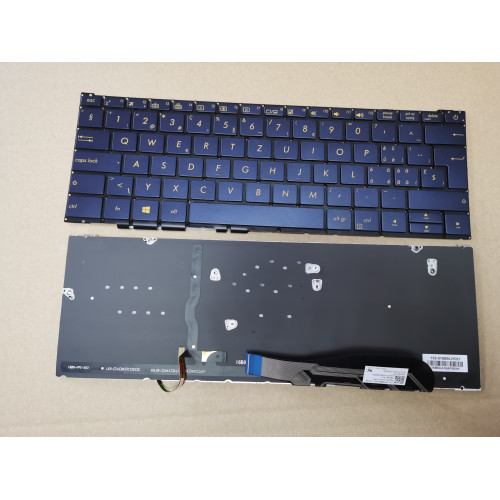 Asus UX390 UX390UA blue backlit Swiss SW keyboard ASM16B96CHJ528 - main product image