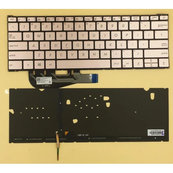 Asus UX390 UX390UA gold backlit US UI keyboard 0KN0-UW2UI22 - main product image