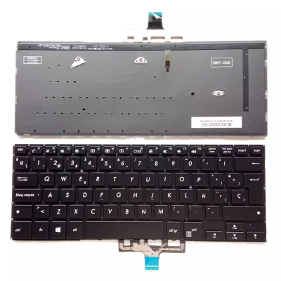 Asus UX461 UX461U UX461F UX461UA UX461FA UX461FN backlit Spanish SP keyboard