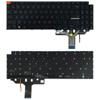 Asus VIVOBOOK S15 S5504VA, K5504VA, S5504V, black backlit US keyboard