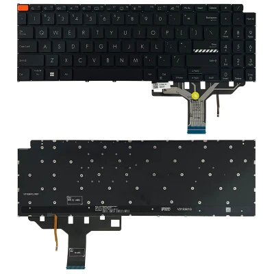 Asus VIVOBOOK S15 S5504VA, K5504VA, V5504V, black backlit US keyboard
