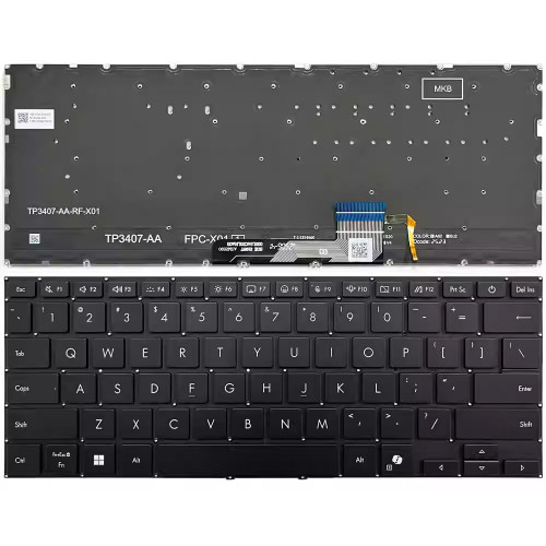 Asus VivoBook 14 Flip TP3407, TP3407SA, backlit US keyboard - main product image