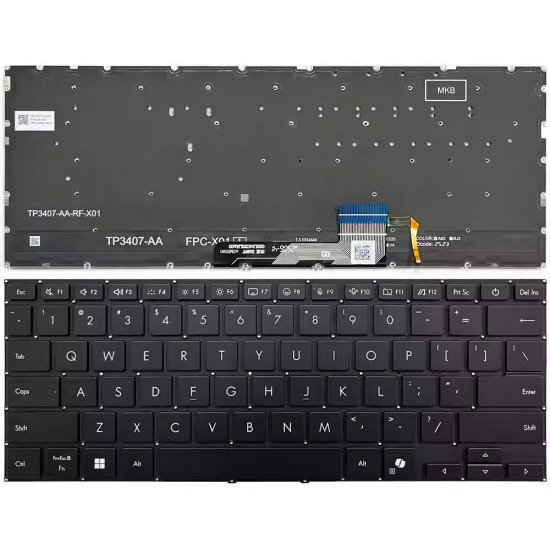 Asus VivoBook 14 Flip TP3407, TP3407SA, backlit US keyboard - main product image