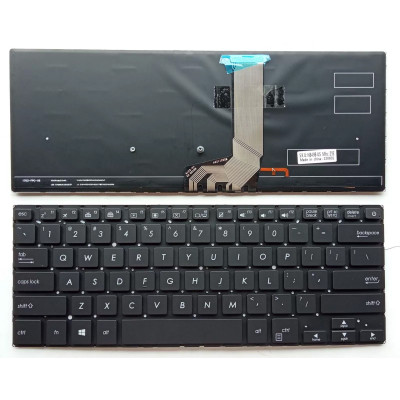 Asus VivoBook A411, A411UA, A411UF, A411UN, A411UQ, backlit US keyboard