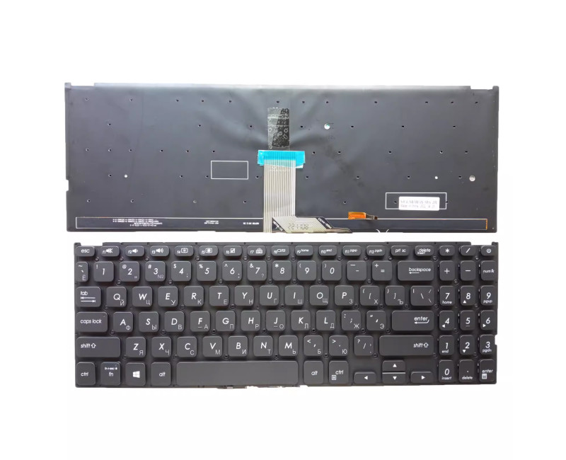 ASUS Vivobook F512J F512JA X512J X512JA X512JP backlit Russian RU keyboard