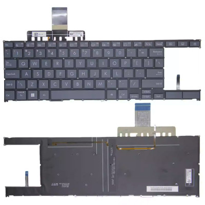 Asus X2 Duo UX482F, UX482FL, UX482EA, UX4100E blue backlit US keyboard