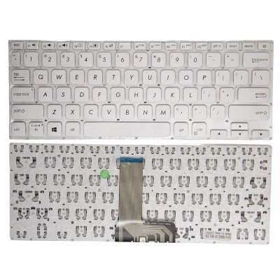 Asus X412 A412 R424 R424F V4000V V4000F silver US keyboard OEM