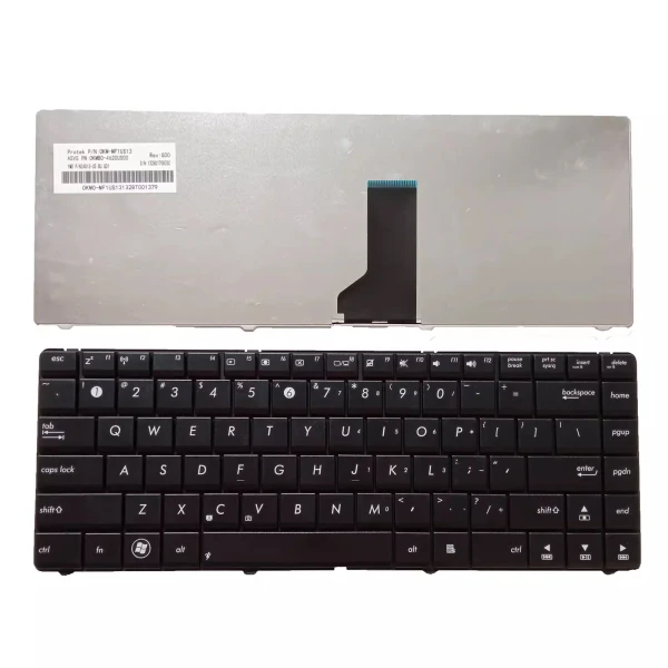 Asus X42 X42D X43 X43S X44 A42 UL30 U31 UL80 US keyboard - main product image