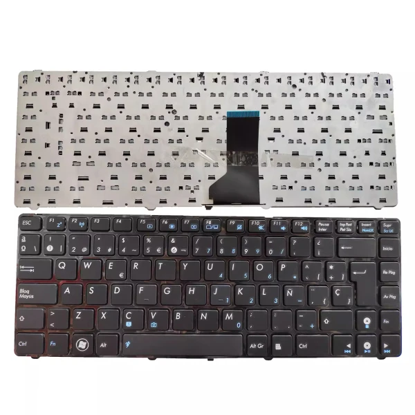 Asus X42 X43 X44 A42 K42J K42 UL30 U31 UL80 Spanish SP keyboard - main product image