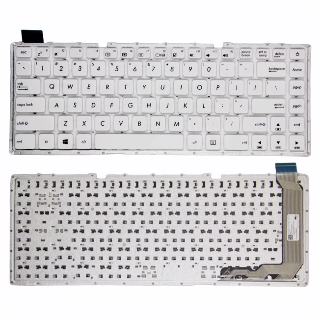 Asus X441 A441U F441 X441SA F441V F441U R414U white US keyboard original - main product image