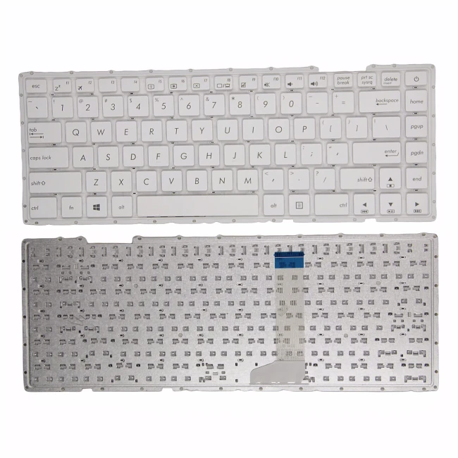 Asus X442 F442U X442U X442UA A442U R419U A480U white US keyboard original - main product image