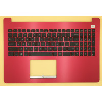 Asus X502 X502CA red US keyboard palmrest 90NB00I3-R31US1