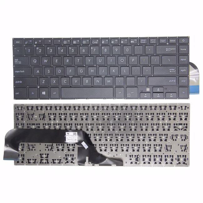 Asus X505 X505BP K505 K505BP X505ZA X506 A505 R504 black US keyboard - main product image