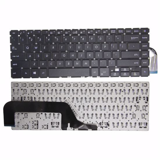Asus X505 X505BP K505 K505BP X505ZA X506 A505 R504 black US keyboard OEM - main product image