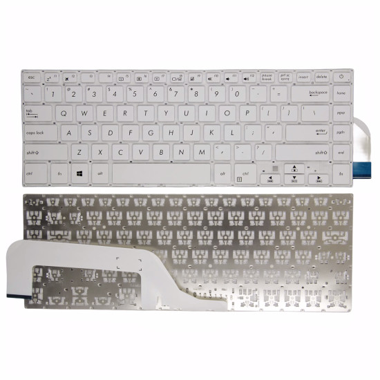 Asus X505 X505BP K505 K505BP X505ZA X506 A505 R504 white US keyboard - main product image