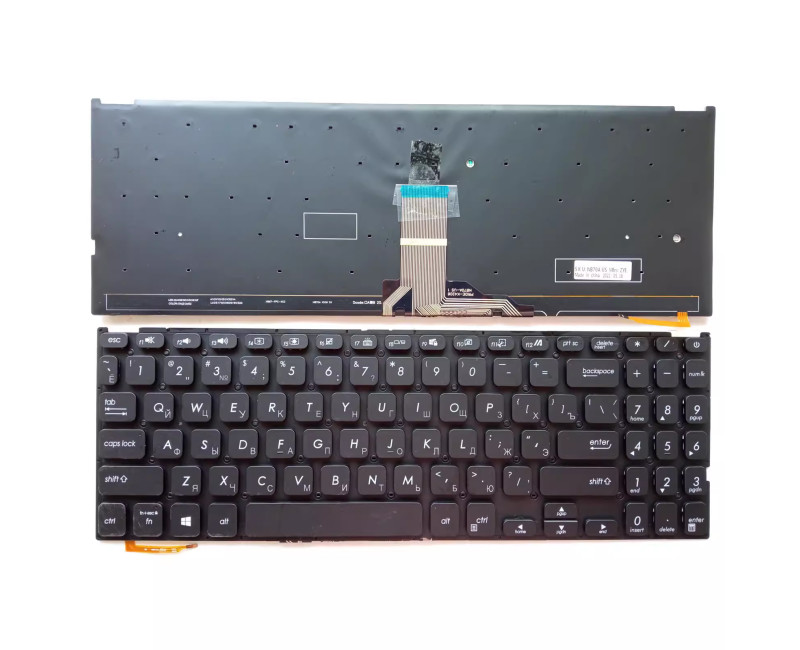 ASUS X509 X509FA X509FJ X509U X509UA X509DA backlit Russian RU keyboard