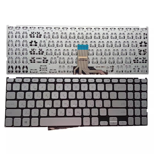 Asus X509 X515 M509 X509F X509U X509UM X509FA silver Russian RU keyboard - main product image