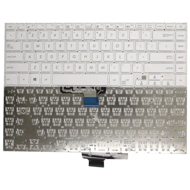 Asus VivoBook X510U S510U S5100U F510 UX550 V580Q U510U A510U white US keyboard - main product image