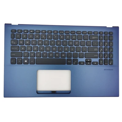 Asus X512 Y5100U M5050D V5000F V5000J blue purple backlit US keyboard palmrest