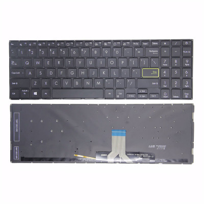 Asus X521 M5600I X521F S5600F S15 FL8850 L510 E510M black backlit US keyboard