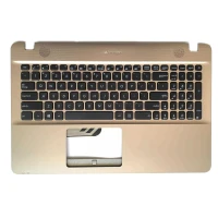 Asus X541 X541U X541S R541U R541 X541L gold US keyboard palmrest