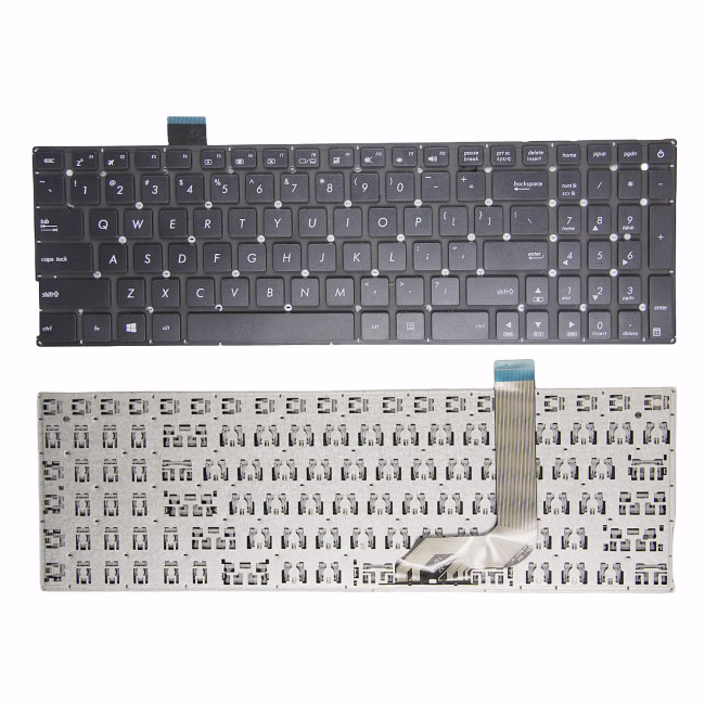 Asus X542 K542 A542 V587 FL8000 A580U F580U X580 black US keyboard OEM - main product image