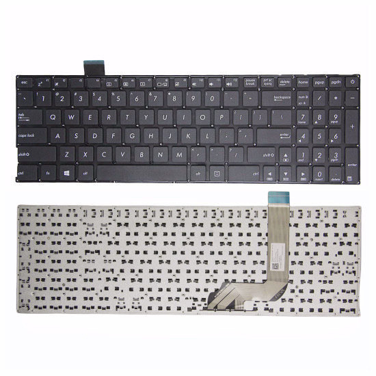 Asus X542 K542 A542 V587 FL8000 A580U F580U X580 black US keyboard original - main product image