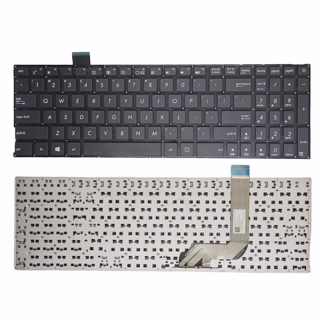 Asus X542 K542 A542 V587 FL8000 A580U F580U X580 black US keyboard original - main product image