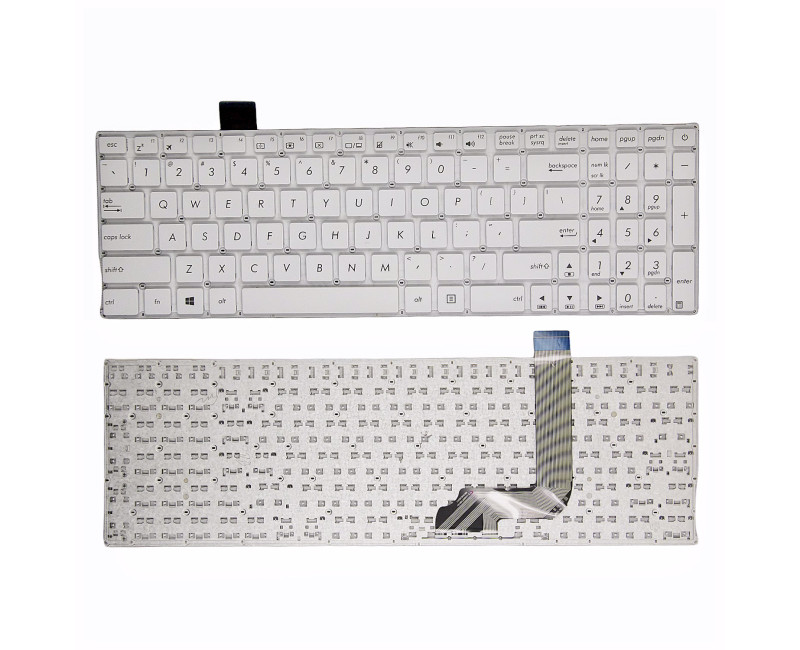 ASUS X542 K542 A542 V587 FL8000 A580U F580U X580 white US keyboard original