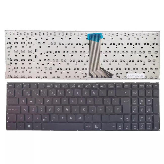 Asus X551 X551C X551CA X551M X551MA X553 K553 F551C F551M Spanish SP keyboard - main product image